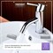 Anzzi Bravo Single-Handle Low-Arc Bathroom Faucet in Polished Chrome L-AZ030 - alternate 3